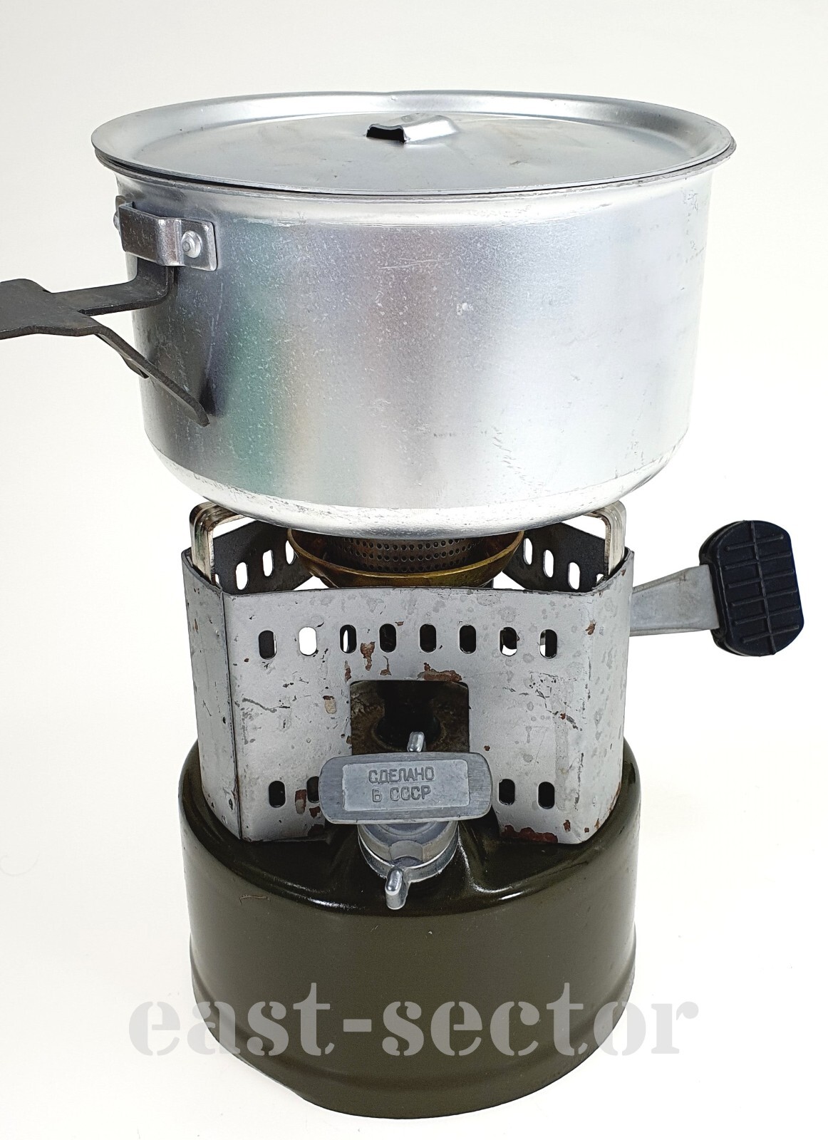 Original Vintage Camping Fuel Stove Set SHMEL-2 Russian Soviet Multifuel Alcohol