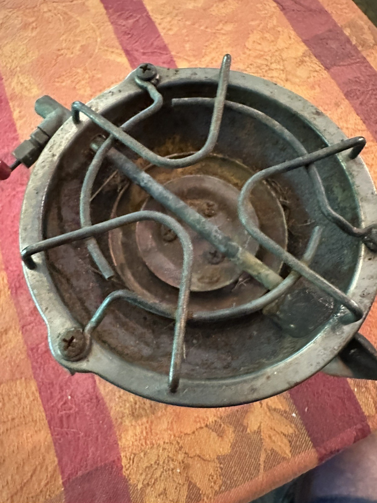 Vintage Coleman 502 Camping Stove 7/69 Missing Fuel Cap