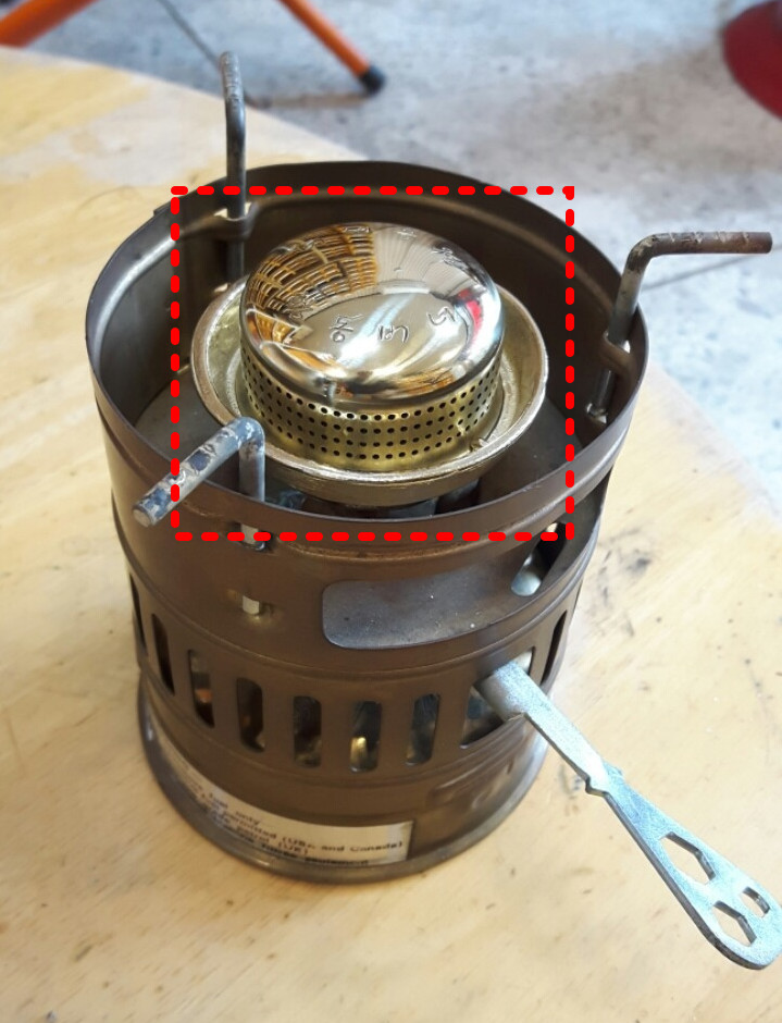 Silence Cap for SVEA 123 New Model, OPTIMUS 8R,99 RADIUS 46 Stove