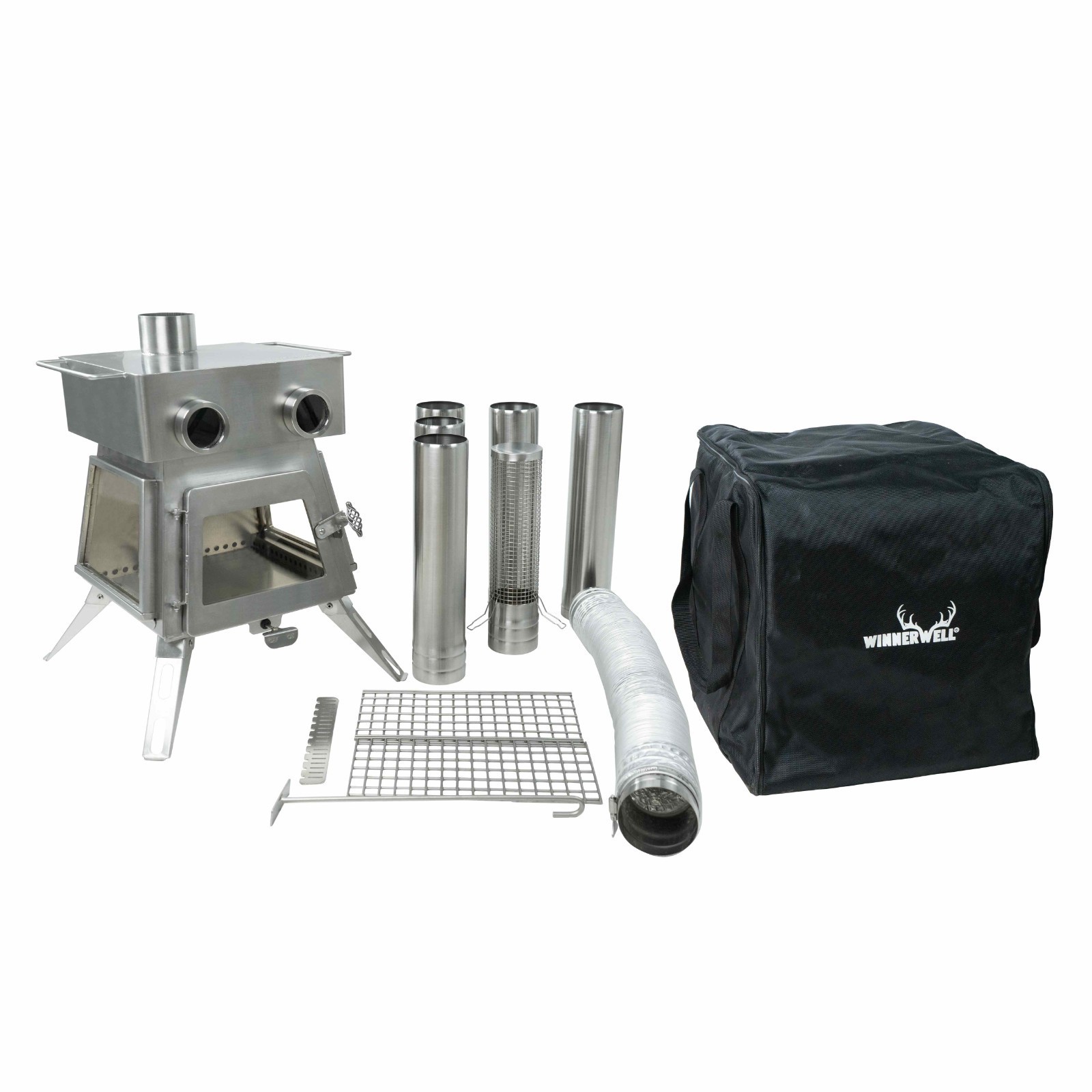 Winnerwell Marsfire External Air Tent Stove Secondary Combustion Wood Stove