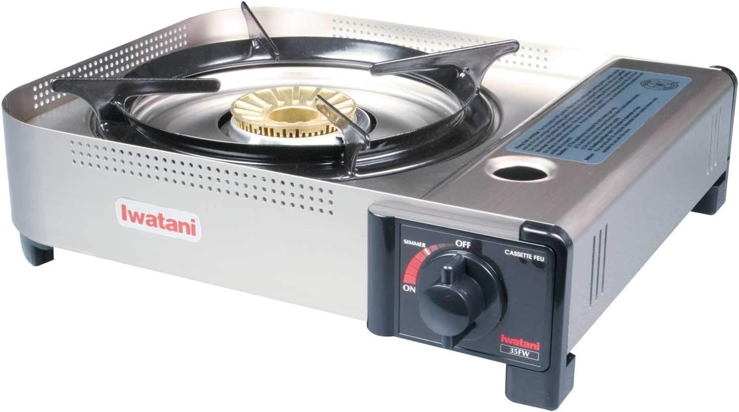 Portable Butane Stove Single Burner Camping Indoor Outdoor Cooktop