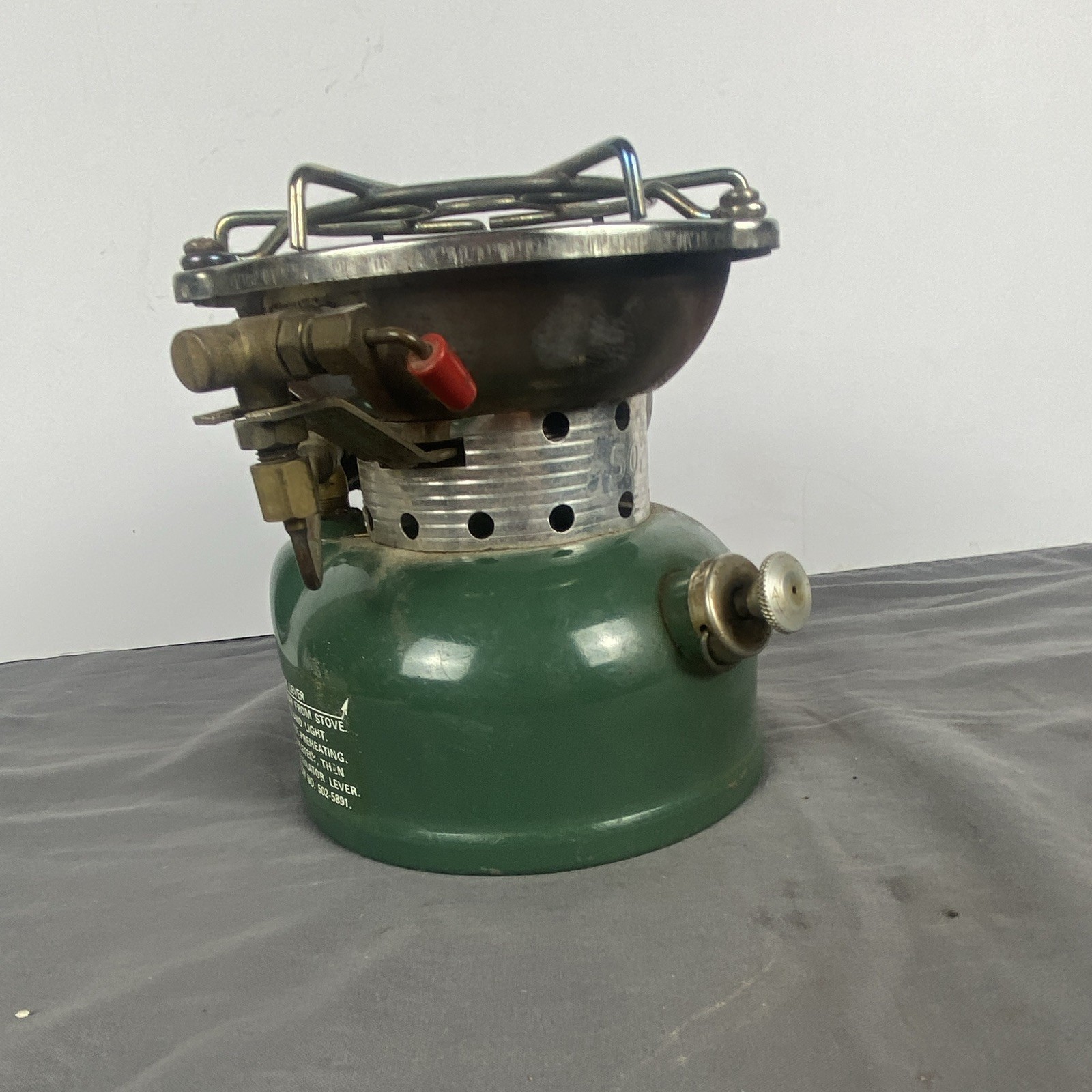 Coleman 501 Gas Pocket Stove, 1 Burner Portable, Green