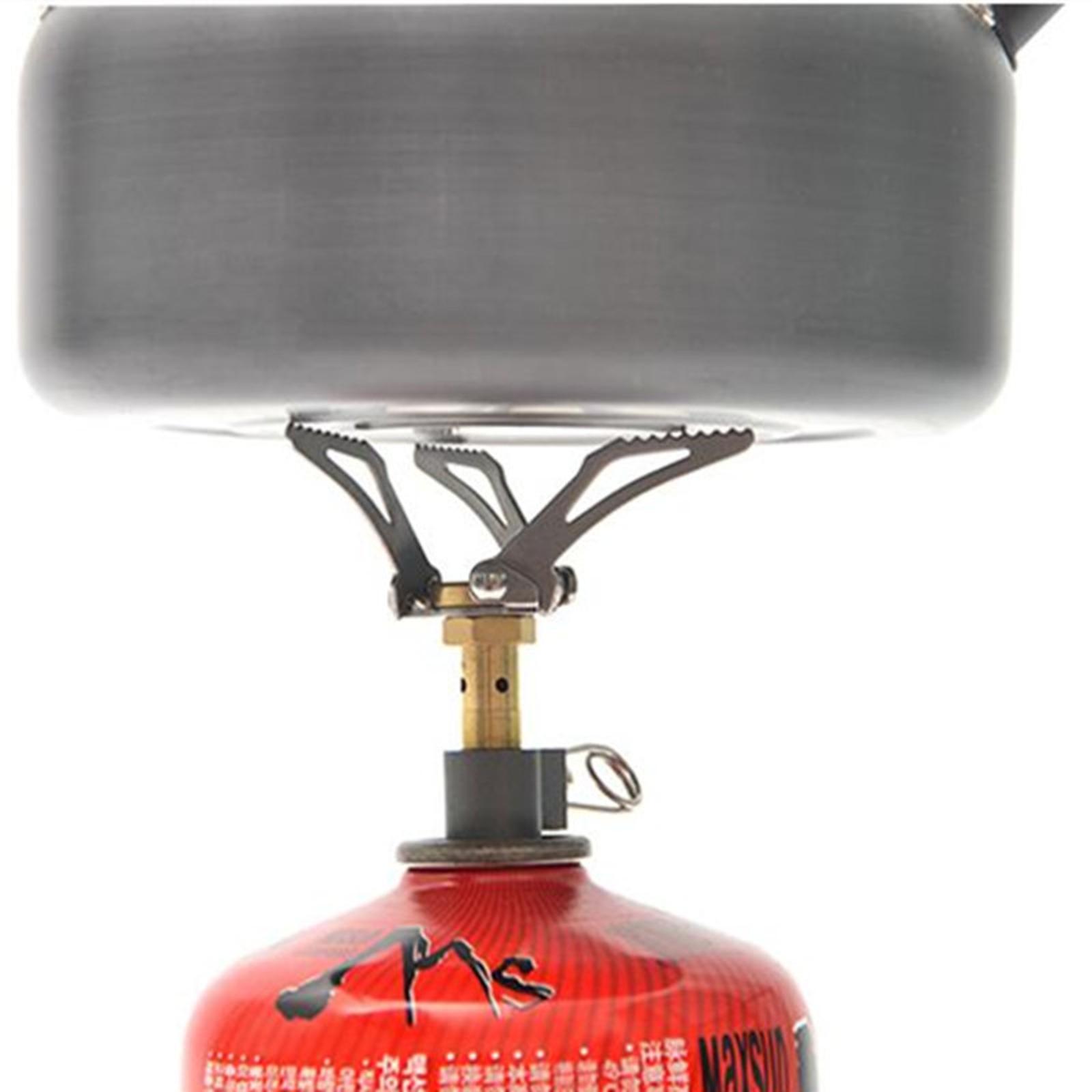 3000W Folding Mini Ultralight Outdoor Camping Cook Burner Gas Stove Strong Power