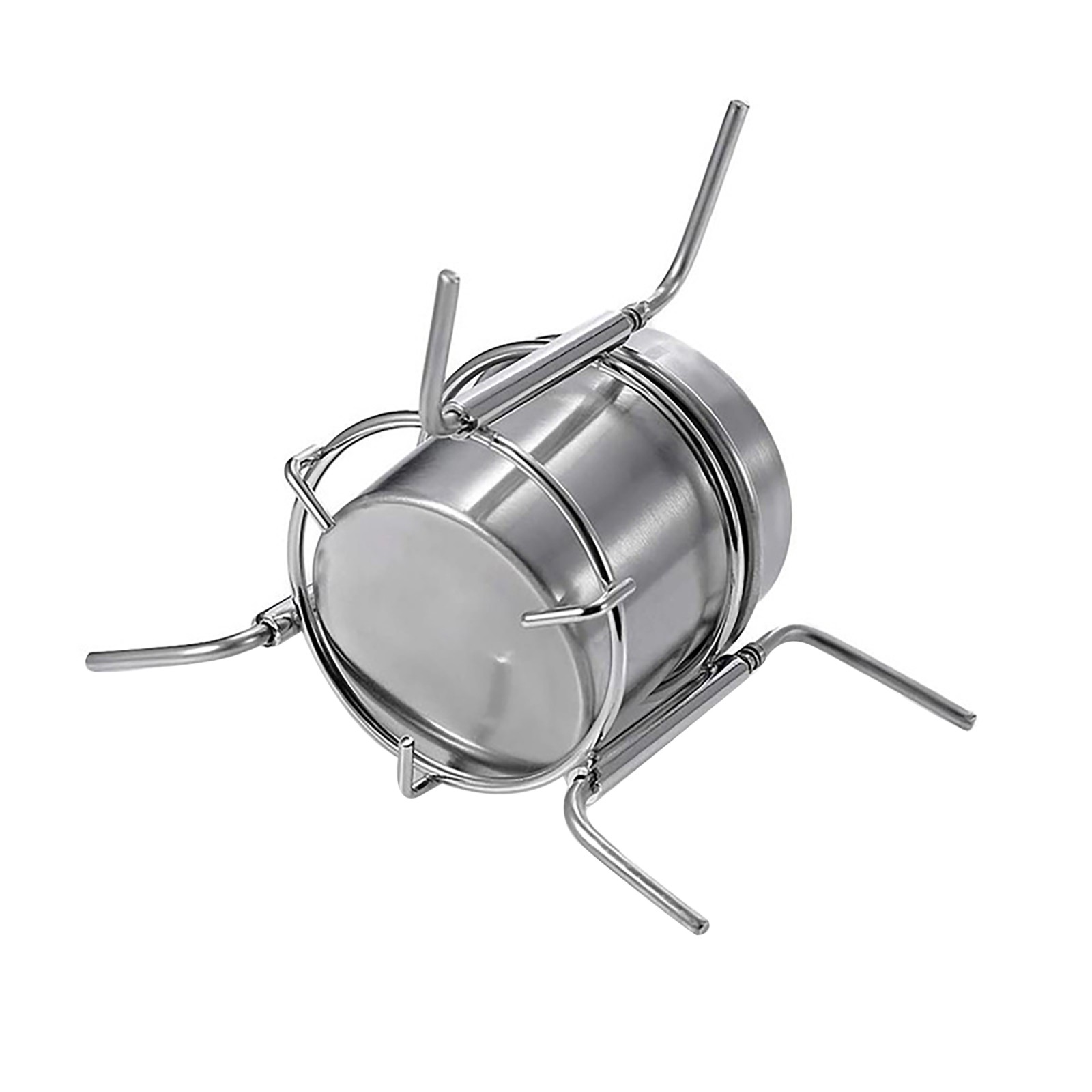 Mini Outdoor Camping Hiking Picnic Liquid Alcohol Stainless Steel Stove