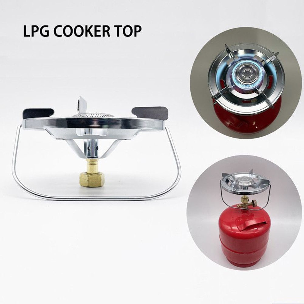 Furnace Head Part Liquefied Gas Outdoor With Handle Zinc Alloy Camping Stove