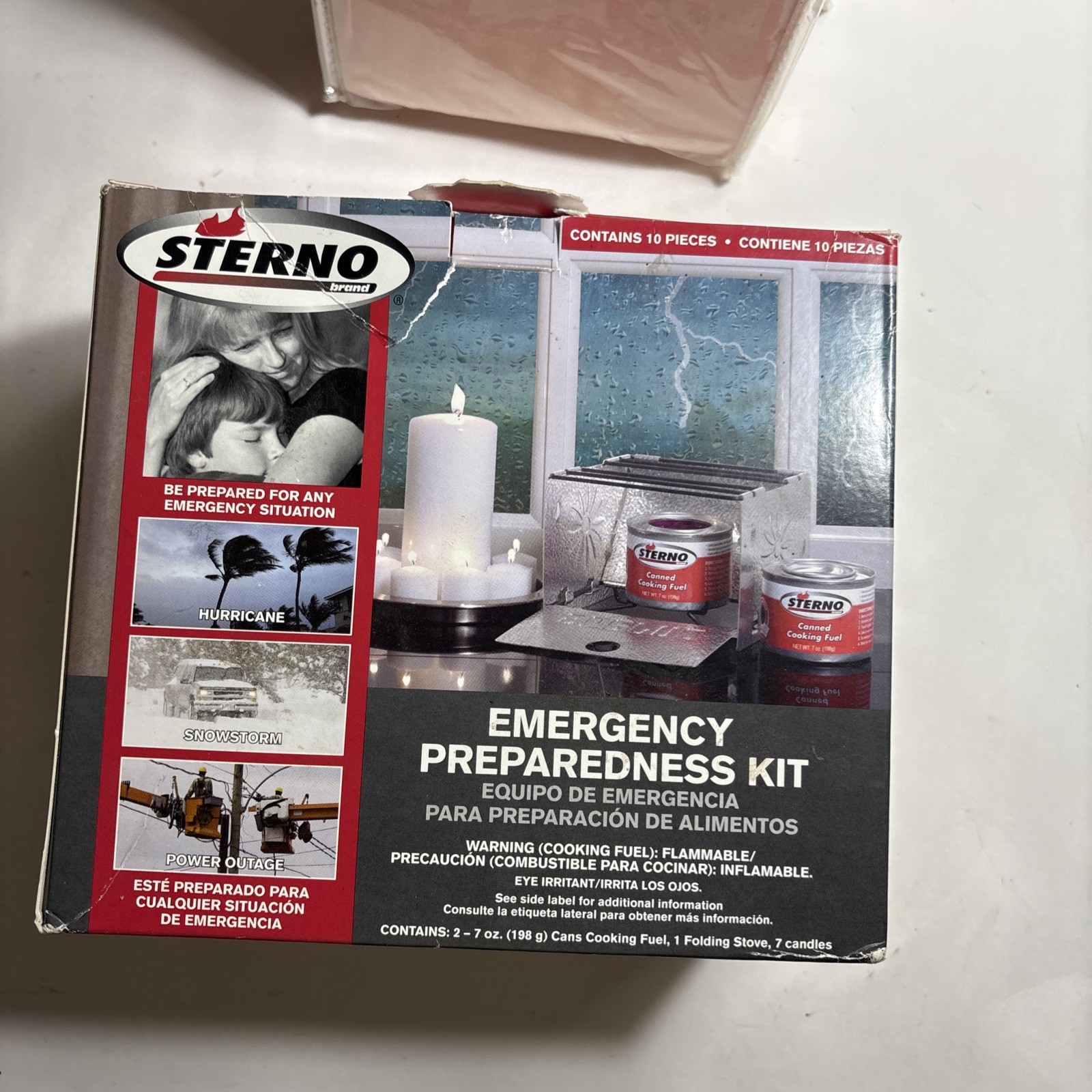 Vintage Sterno Emergency Cooking Stove Kit