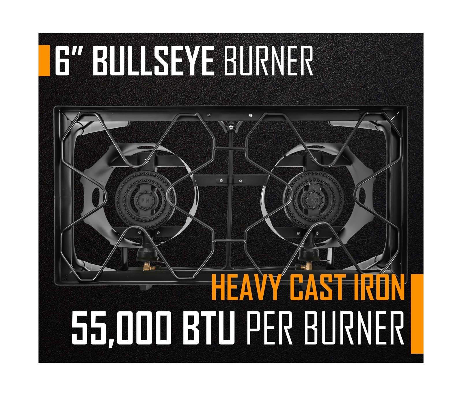 Concord Double Propane Burner, Outdoor 2 Burner Camping Stove for Cooking/Hom…