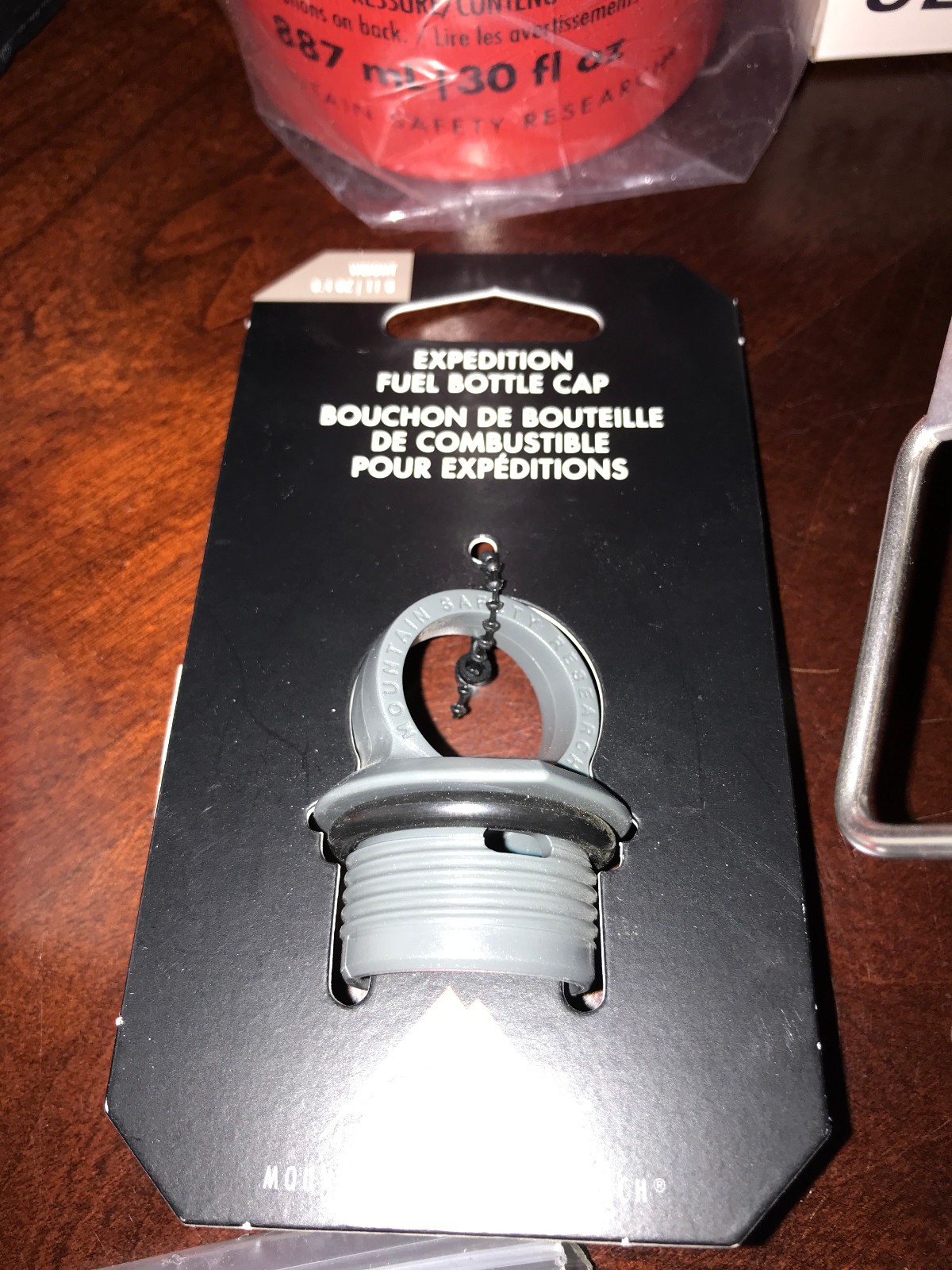 Preowned MSR Dragonfly Stove w/ NEW Fuel Bottle, Sea to Summit Pots, etc