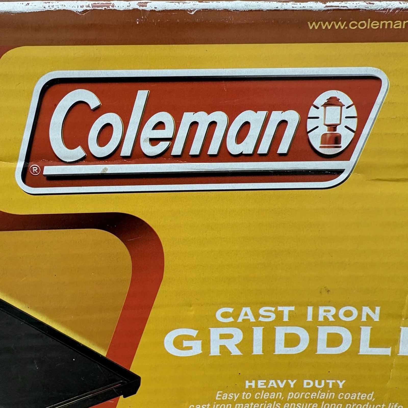 COLEMAN RoadTrip SwapTop Stove CAST IRON GRIDDLE Roadtrip Grill NEW OPEN BOX