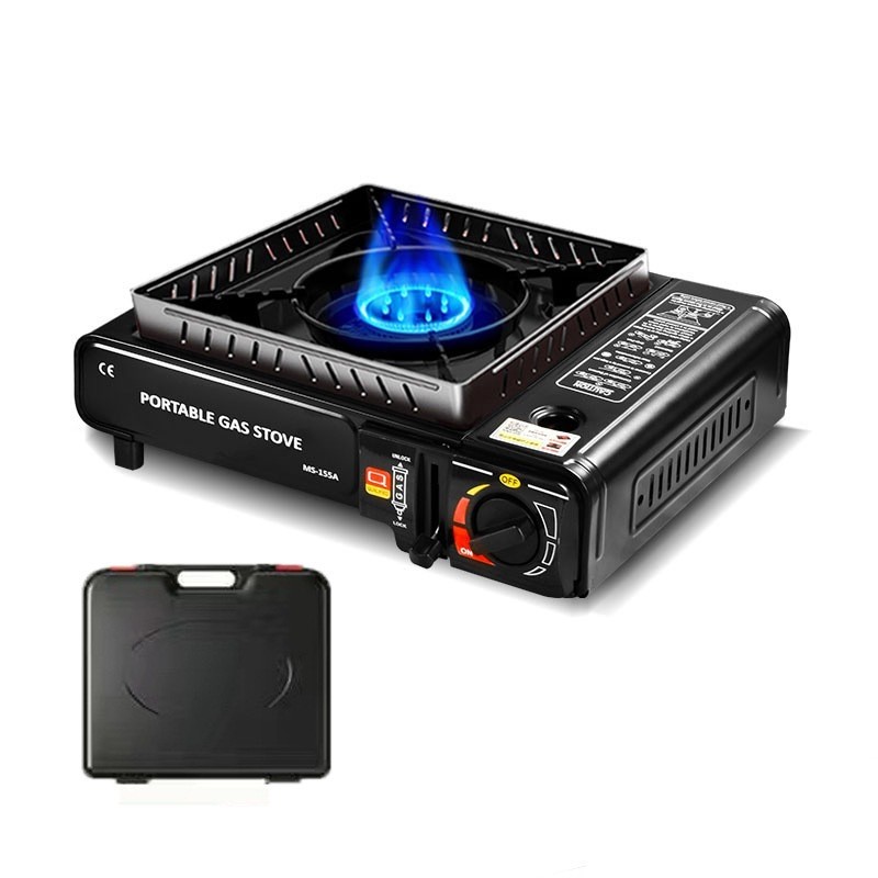 Dual Fuel Stove with Butane & Propane Compatibility Portable Camping Stove