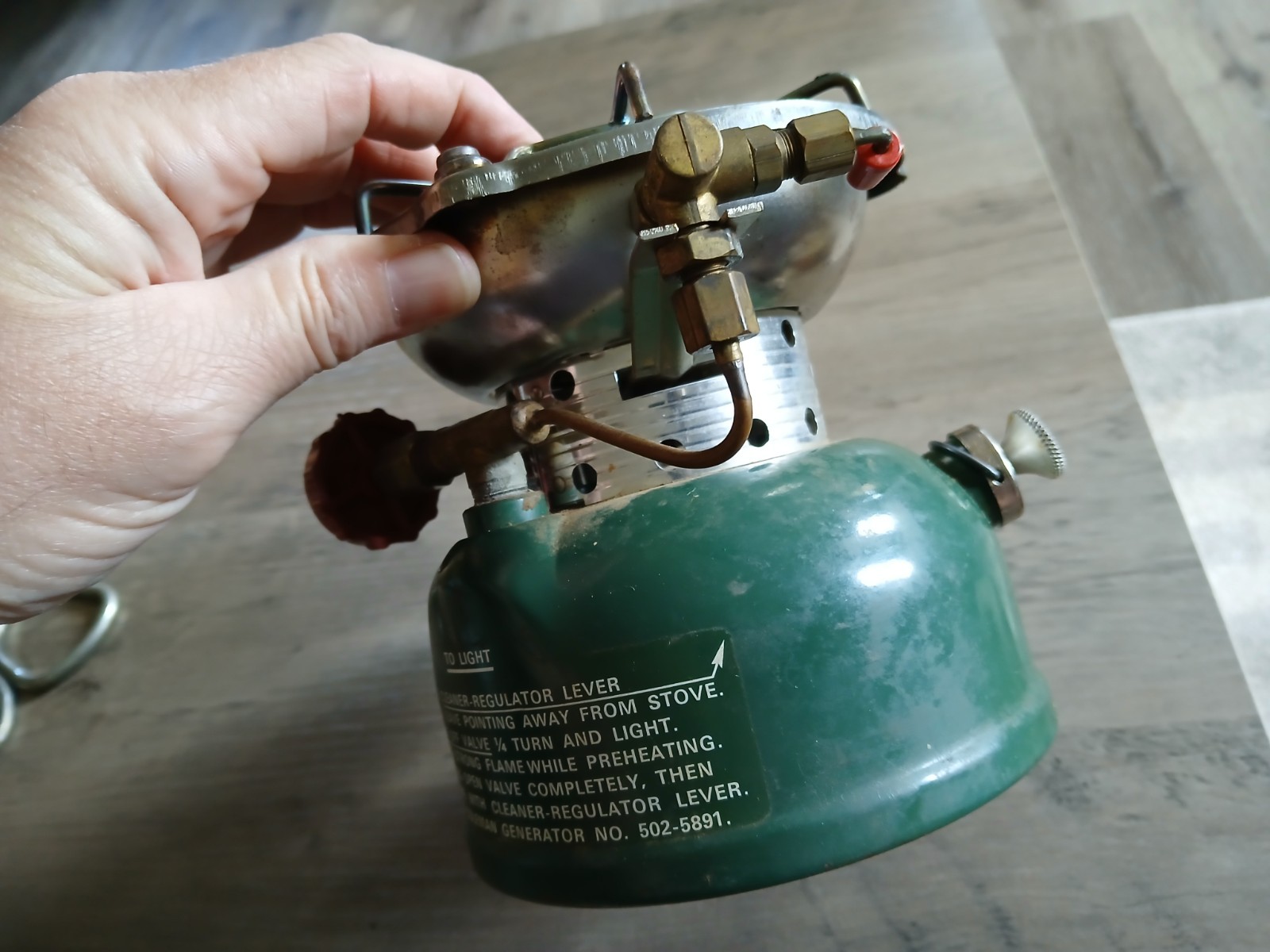 Vintage Coleman One Burner Sportster Stove 502-700 w/ Box & Booklet (1974)