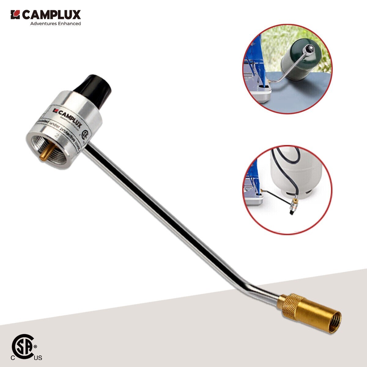 Camplux Propane Stove Regulator Connector Replacement Fits Most Coleman Stoves