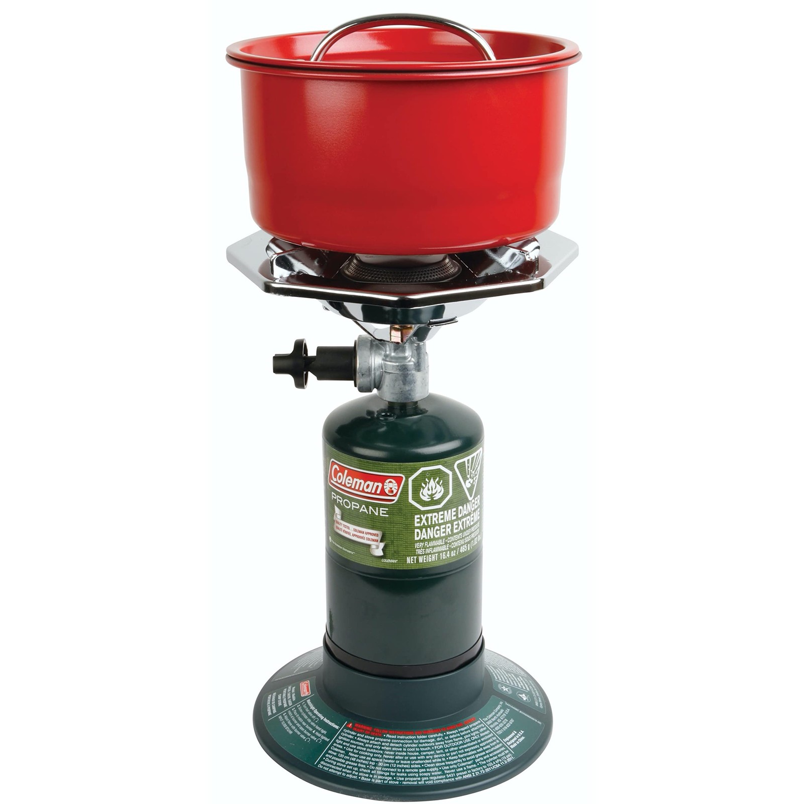 Coleman BottleTop Propane Stove with Adjustable Burner, Portable