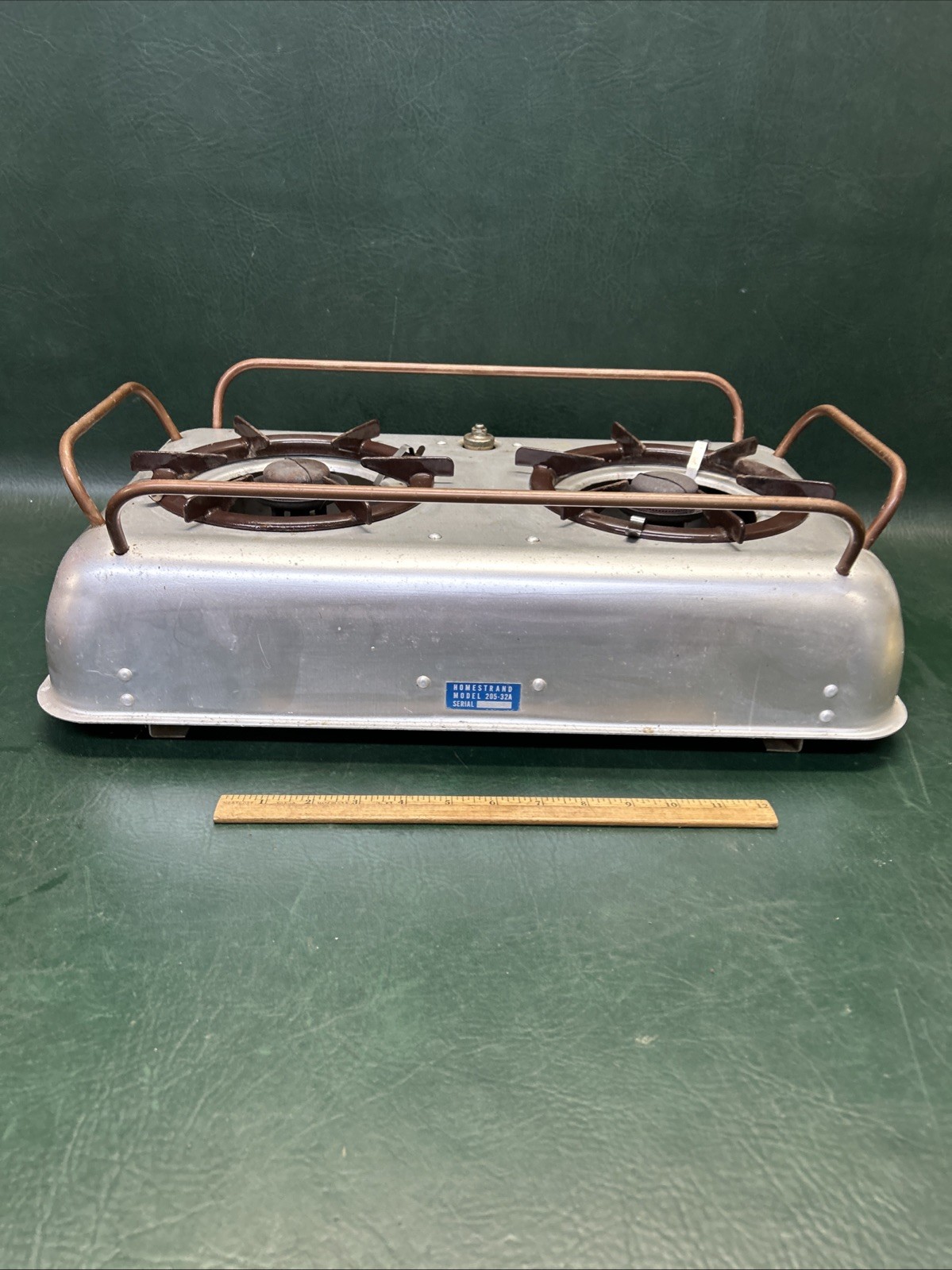 Homestrand Mariner Alcohol Stove Model 205-32A – Dual Burner – Unested