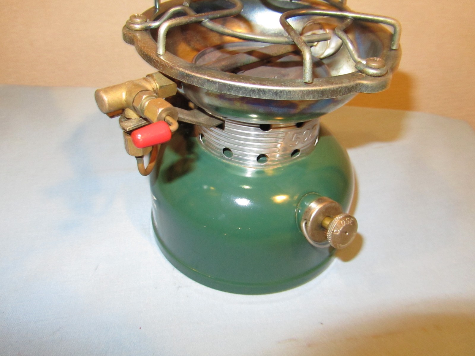 Vintage Coleman 502 Single Burner Dated 10/63