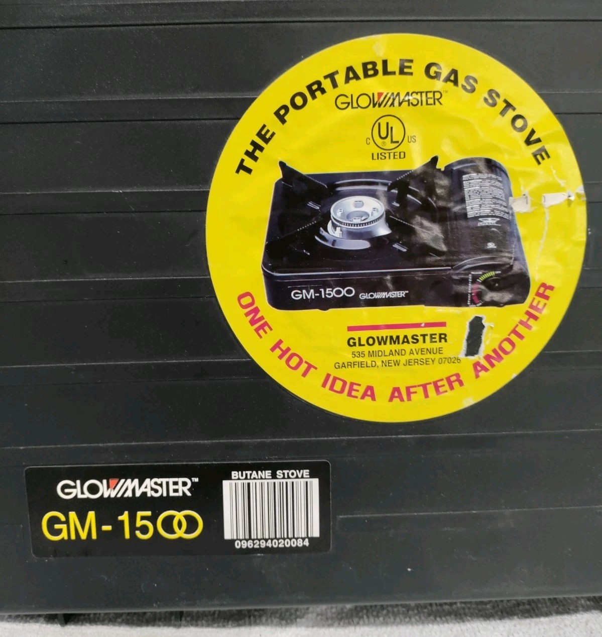 🆕 Glowmaster GM 1500 Portable Cook Stove Butane for Indoor/Outdoor W/Case
