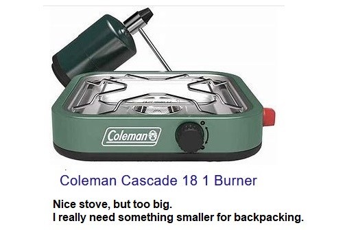 coleman camping stove propane
