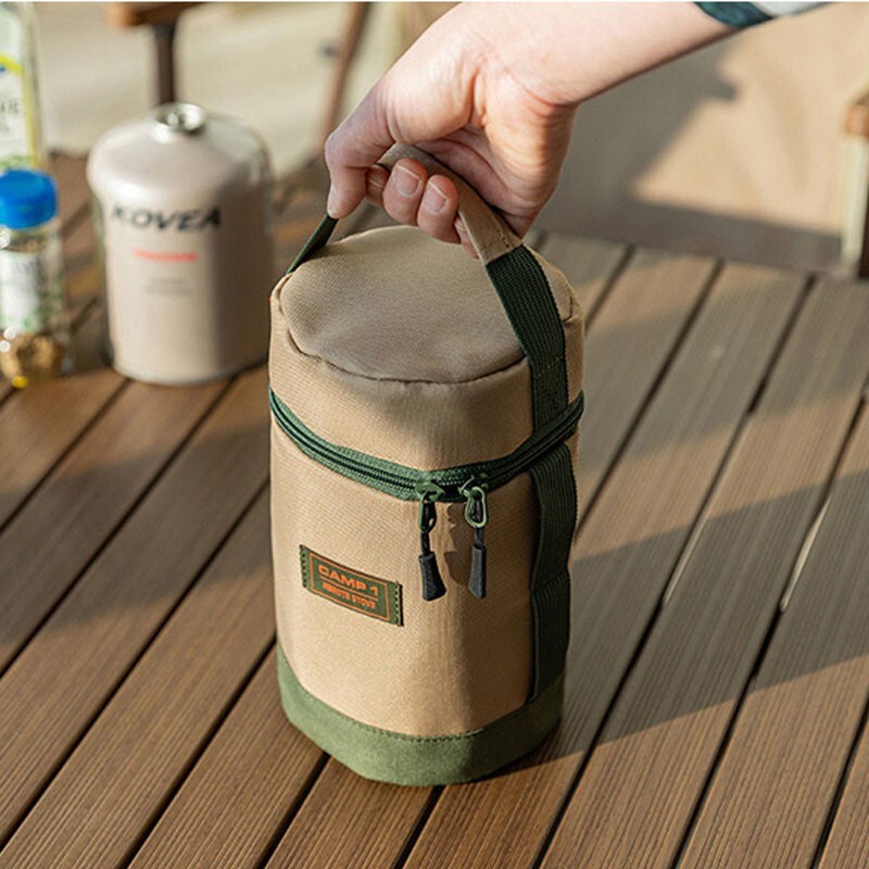 Kovea CAMP1 Khaki Limited Edition Portable Outdoor Stove with Pouch Iso-Butane
