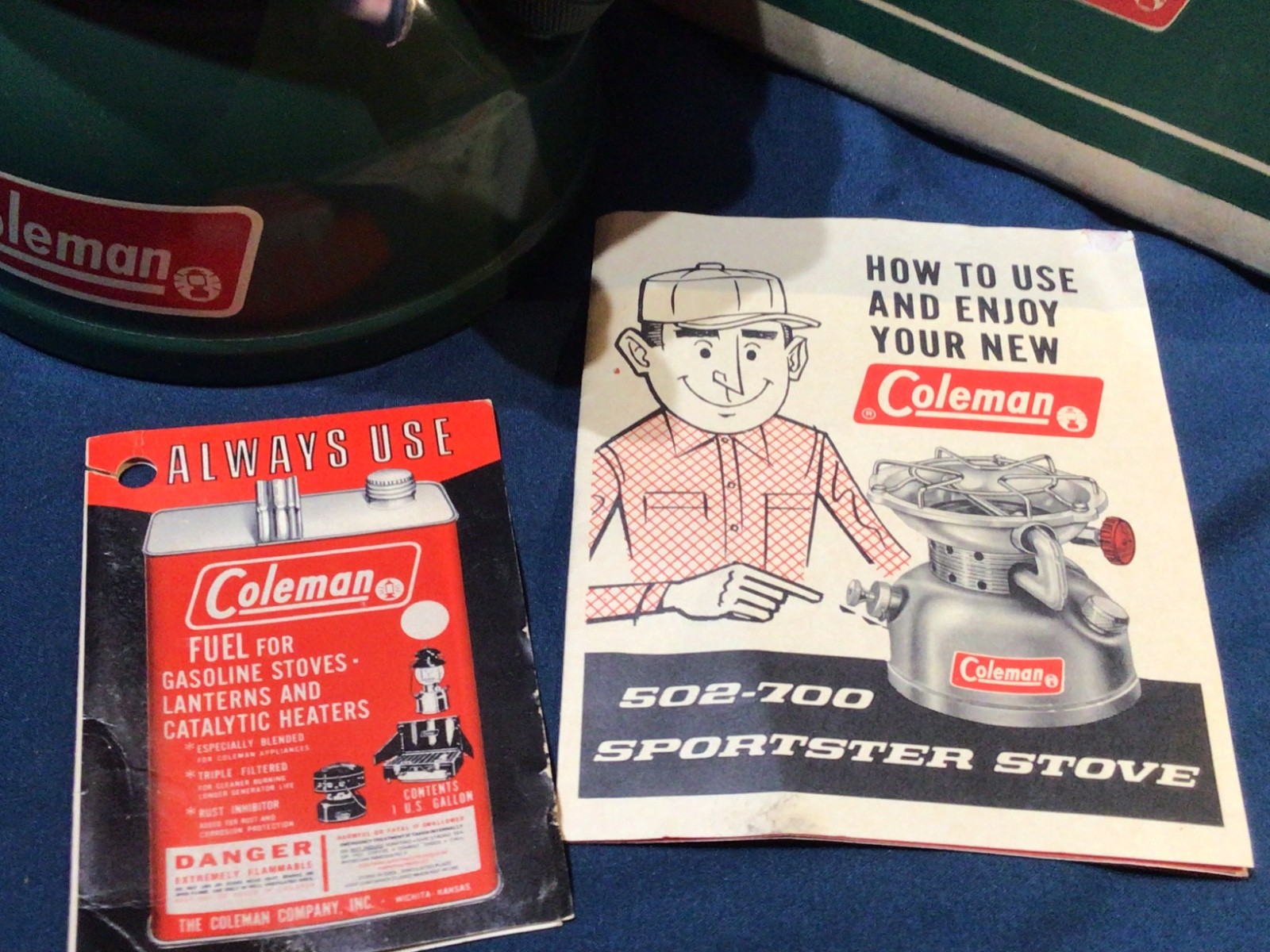 NEW Vintage 1971 COLEMAN Model 502-700 One Burner Sportster Stove NIB unfired 71