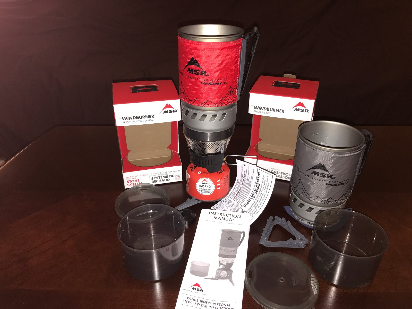 NEW!! MSR Windburner Personal Stove System and Companion Cup