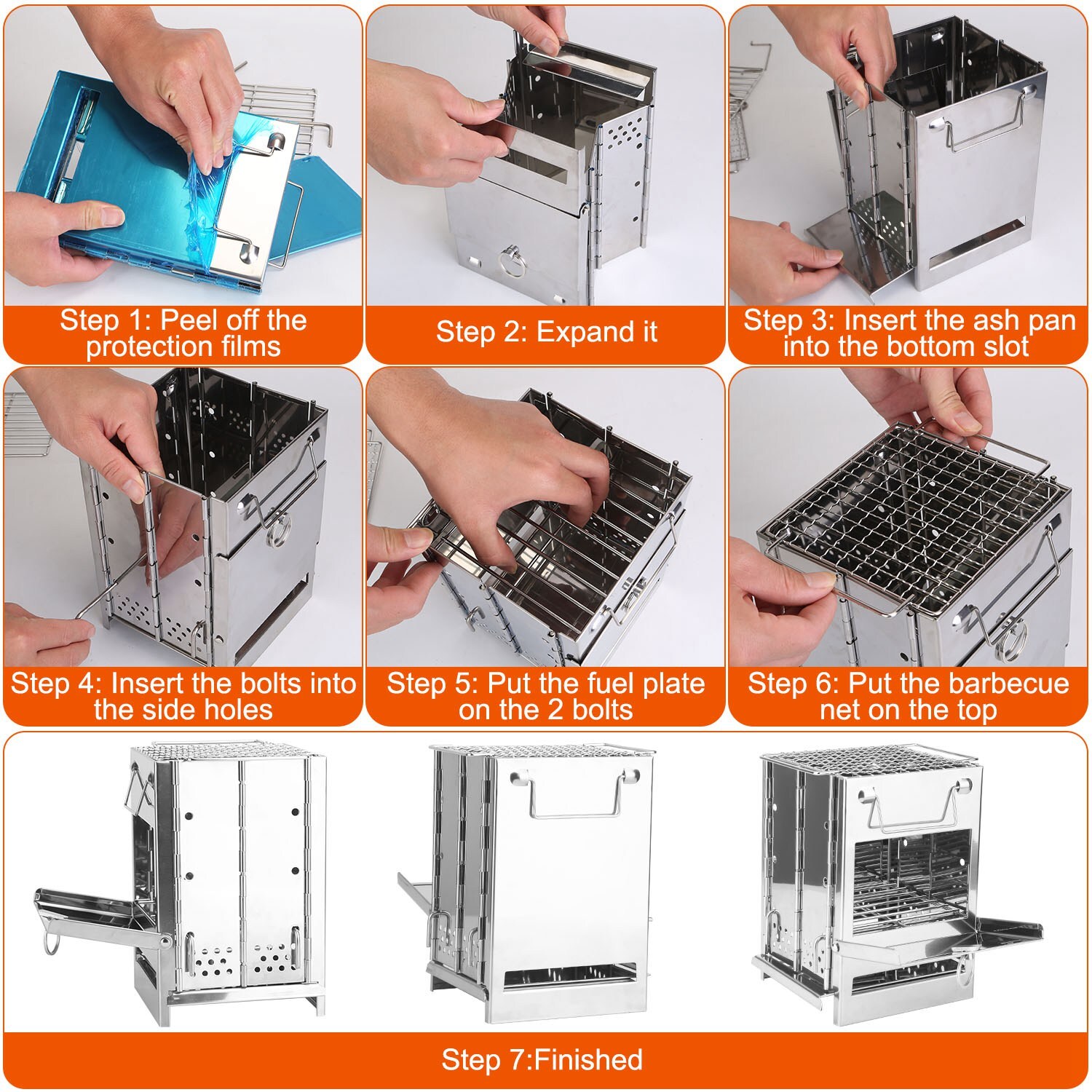Portable Camping Stove Hiking Picnic BBQ Party Outdoor Backpacking Cooker Stove
