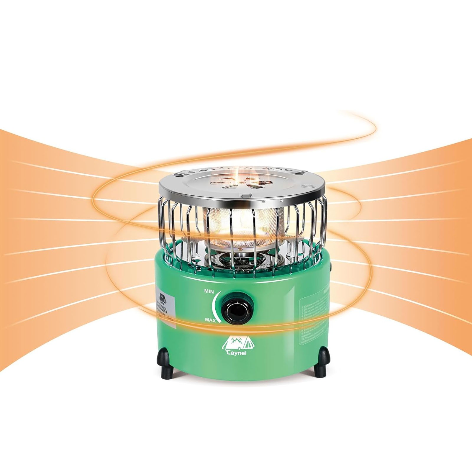 2-in-1 Portable Propane Heater Stove 3 Modes Outdoor Camping Liquefied Gas Stove