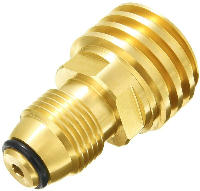 Universal Propane Tank Adapter for Old P.O.L QCC1 Style to New W/O HANDWHEEL