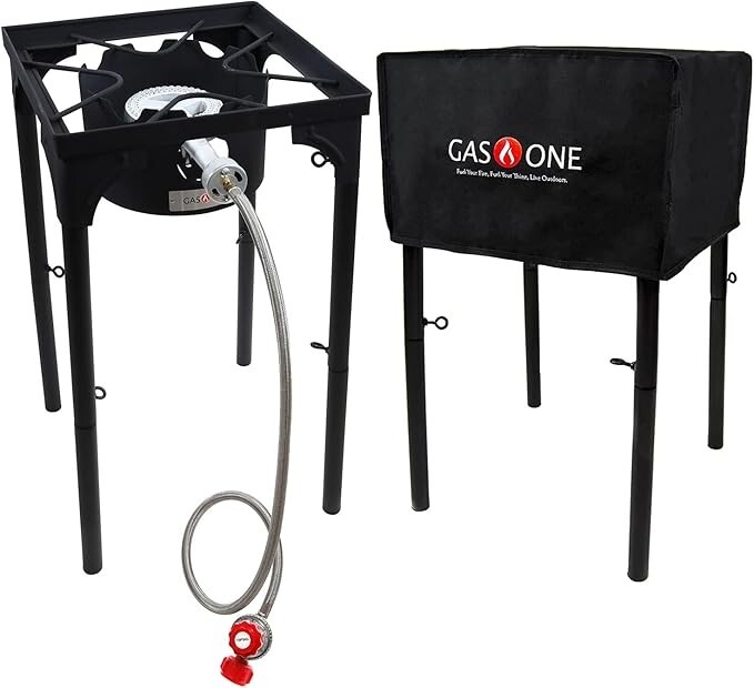 Gas One Propane Double Burner Two Burner Camp Stove Outdoor High Pressure Pro…