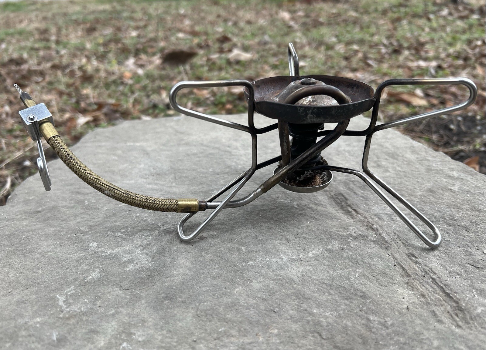 MSR Whisperlite stove classic liquid fuel backpacking stove