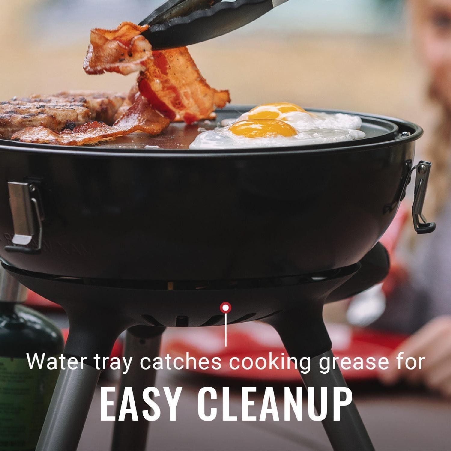 Coleman 4 In 1 Portable Propane Gas Cooking System Camping Stove Grill Outdoor