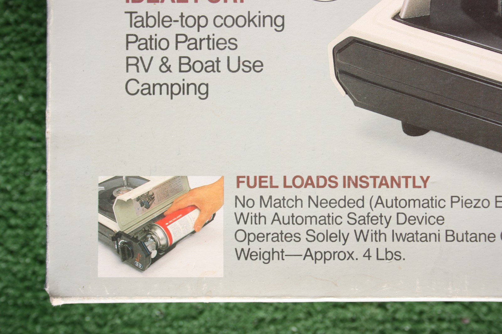 IWATANI B-9 No Match Portable Table-Top Butane Stove Indoor Outdoor Camping RV