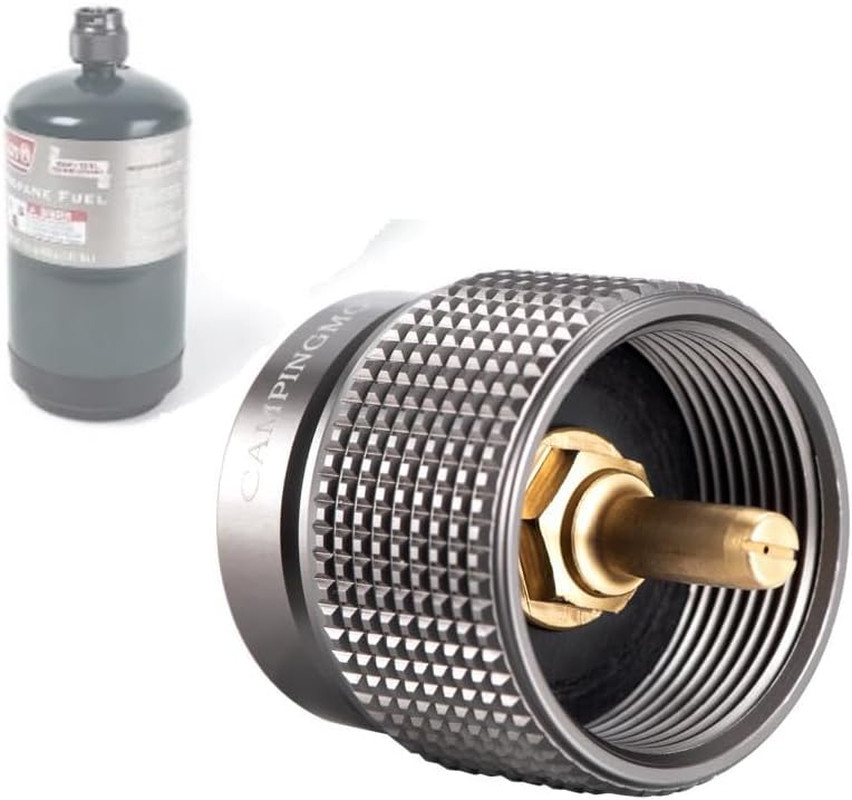 CAMPINGMOON Small Propane to Butane Adapter, Input: 16Oz/1Lb Small Propane Canis