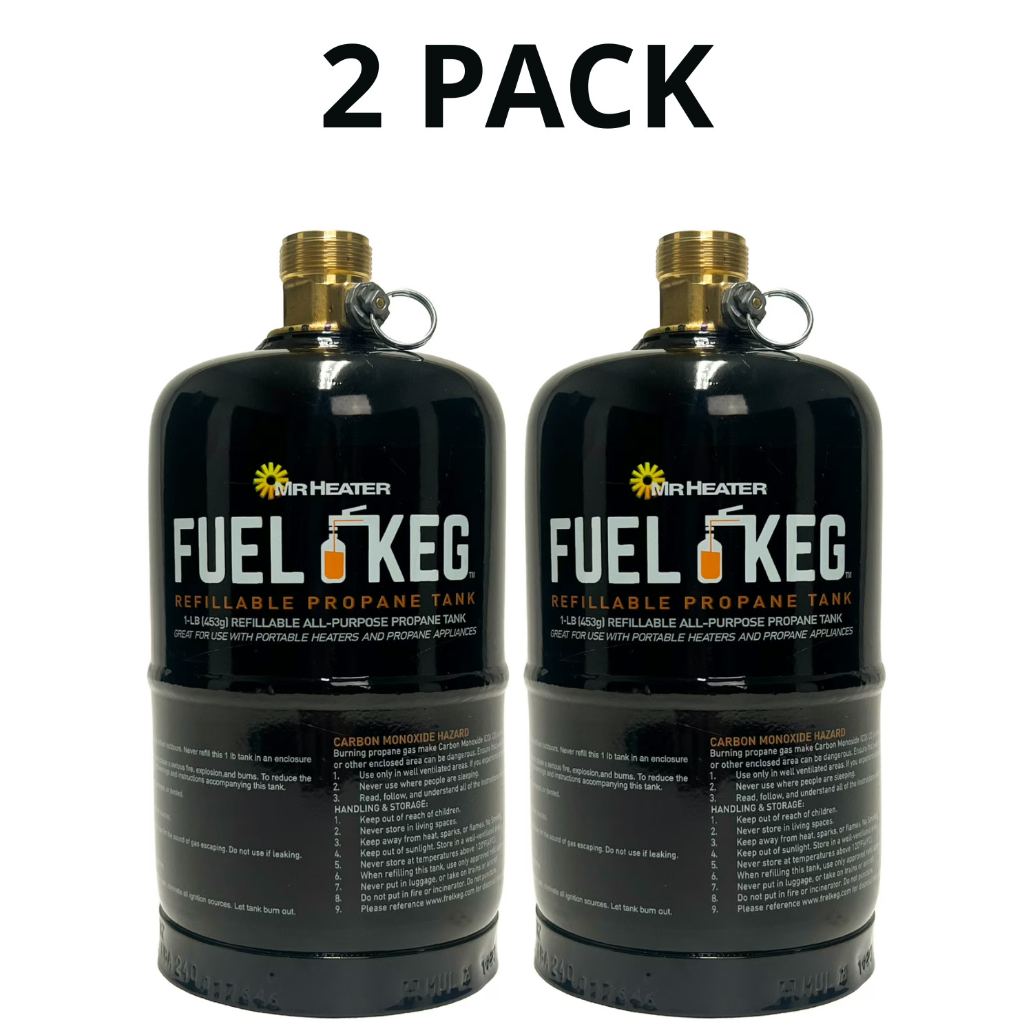 Mr. Heater Fuel Keg 1 lb. / 16 oz. Empty Refillable Propane Tank