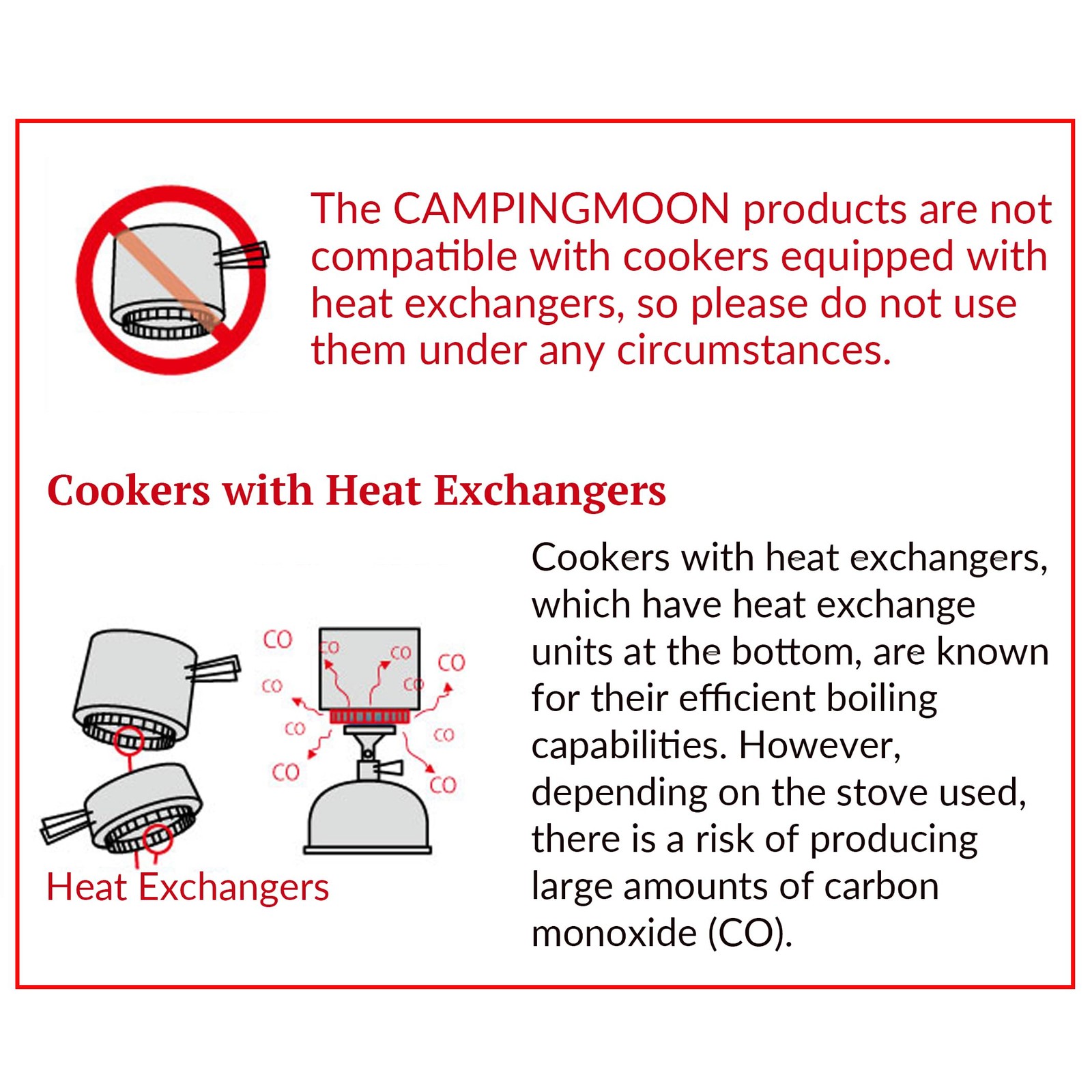 CAMPINGMOON Canister Stove Compact Foldable w/Micro Regulator 4Flex w/o ignit