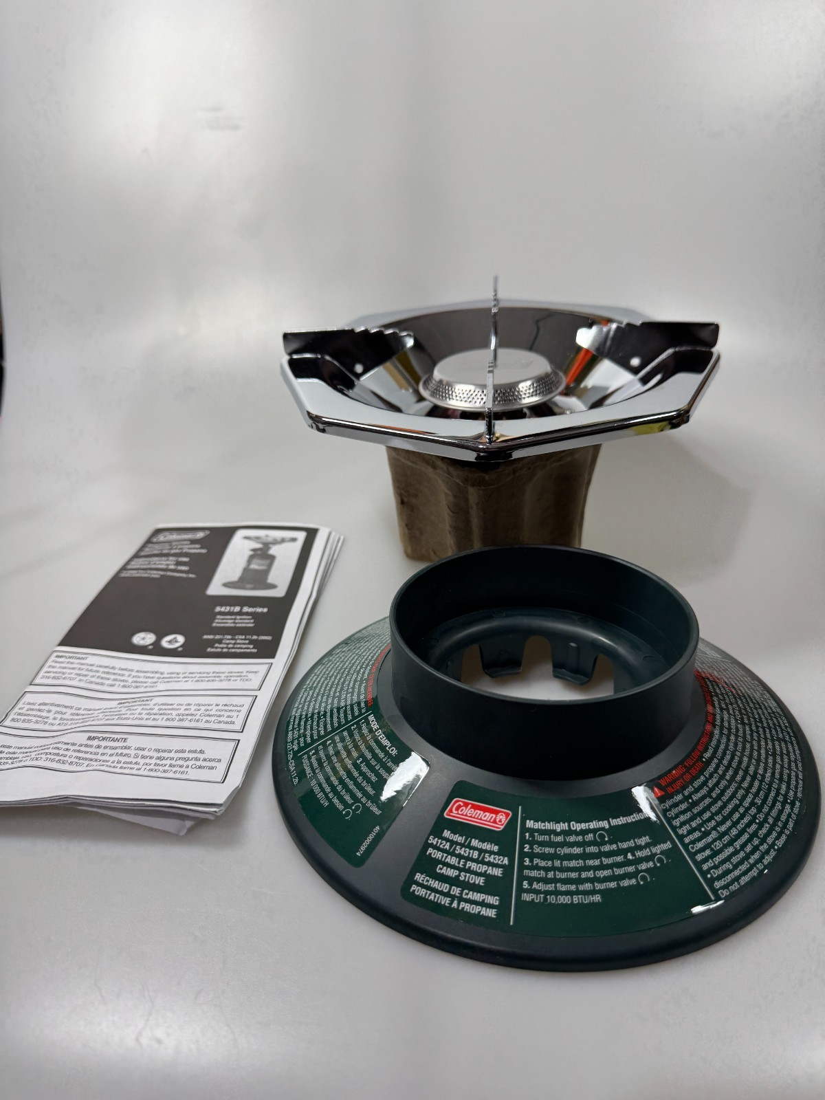Coleman PerfectFlow Single 1-Burner 5431B Camping Propane Stove – BRAND NEW!