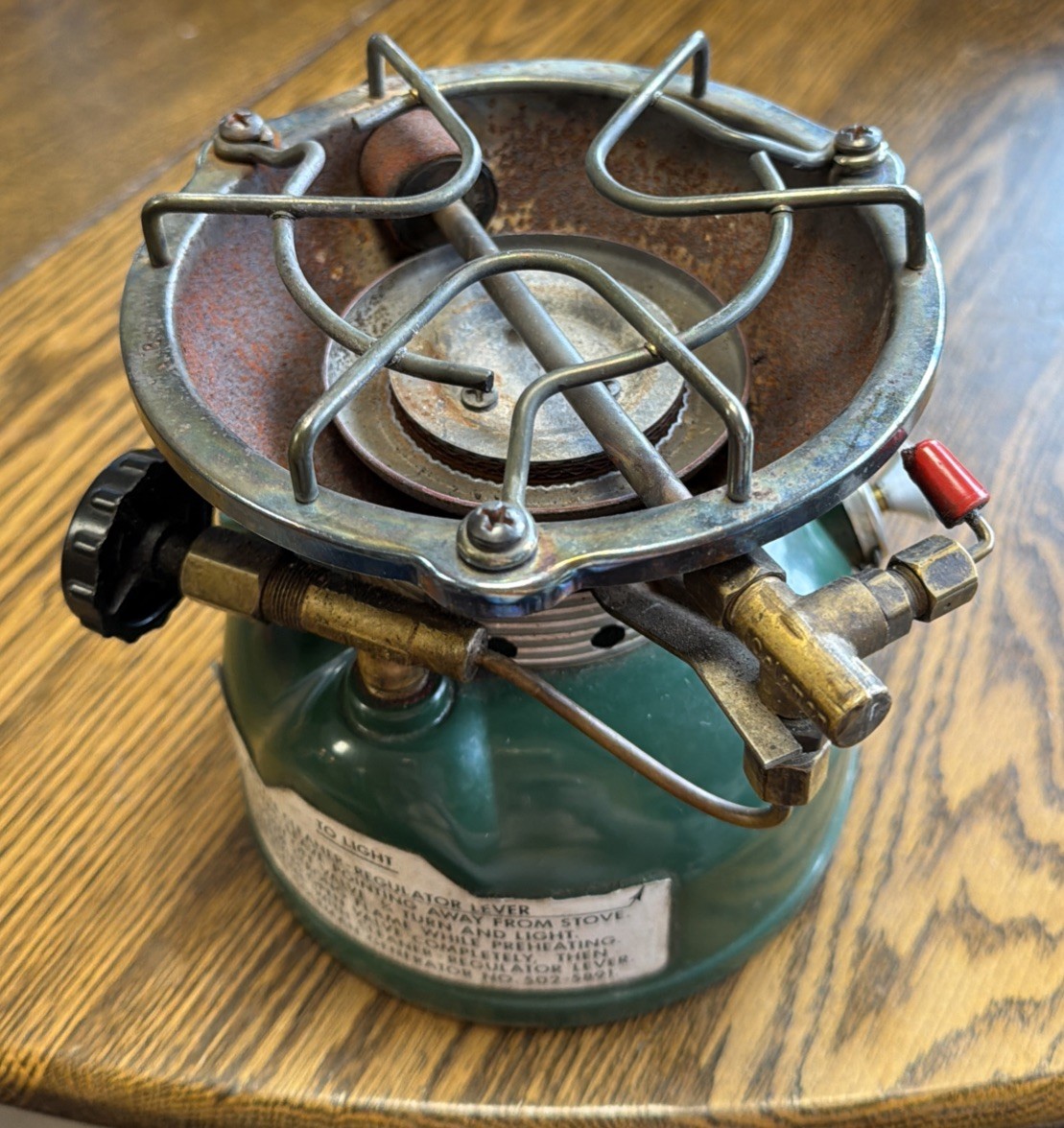 Coleman Camping Cook Stove Single Burner Model 502 TESTED