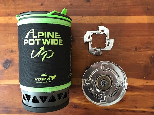 Kovea Alpine Pot Wide UP Backpacking Stove-New!