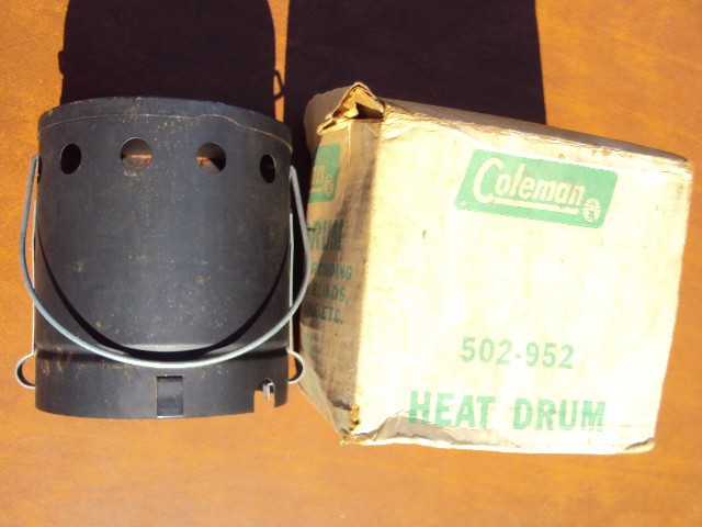 Vintage Coleman 502-952 Heat Drum 1966 in Original Box