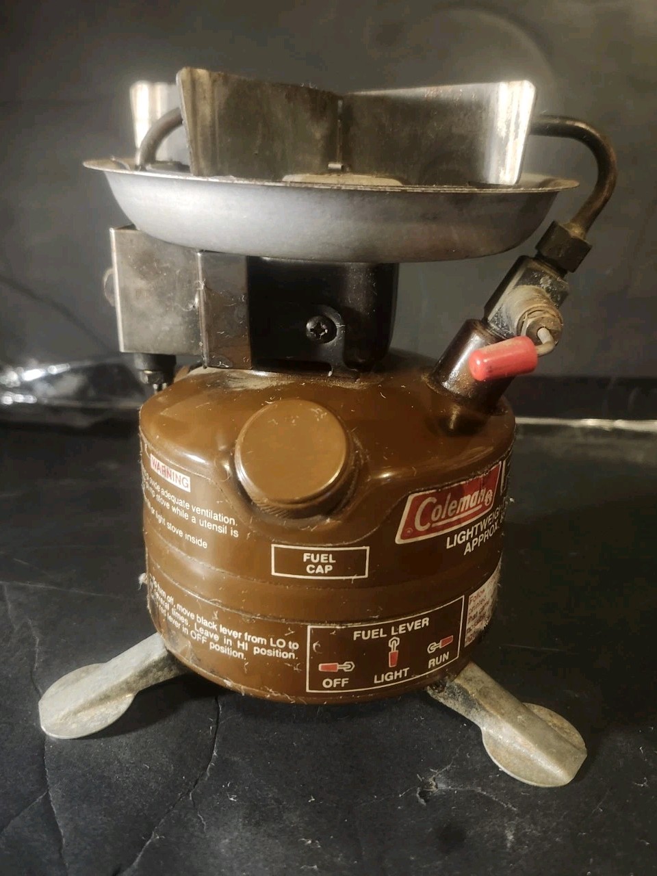 🔥Vintage 1979 Coleman’s 400 Peak 1 Backpacking Stove Lightweight Camping Tested