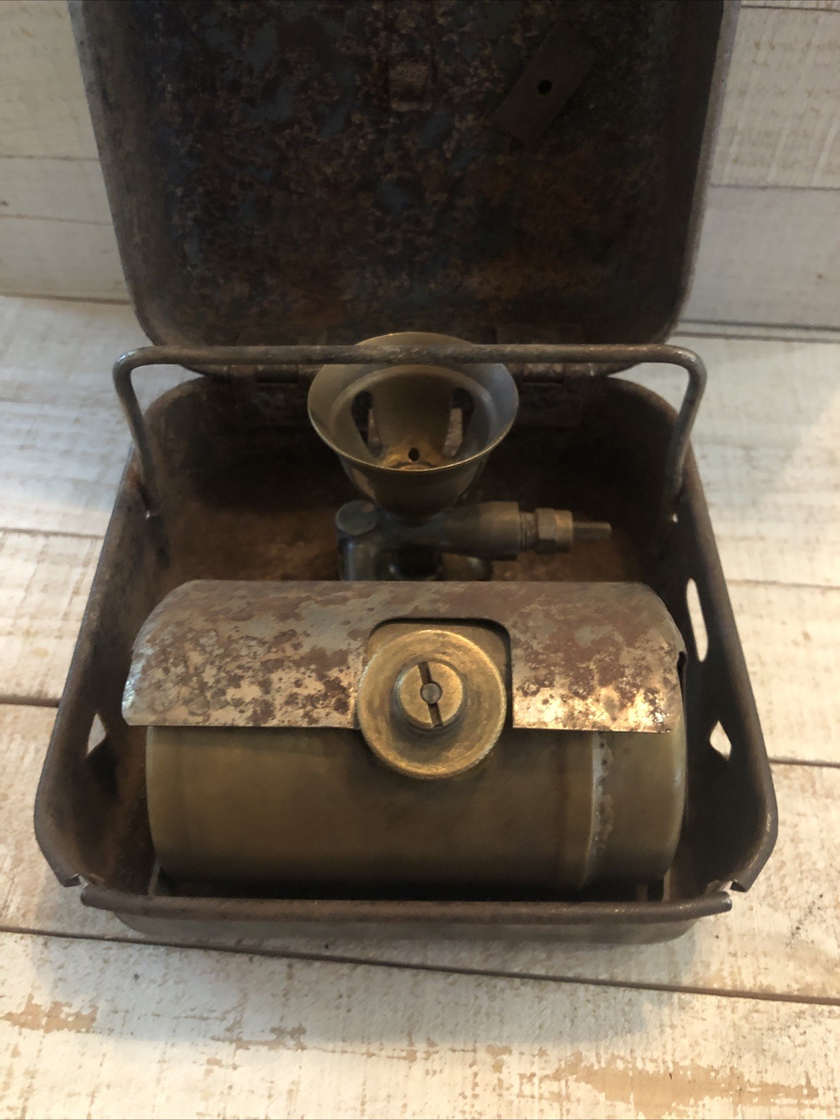 Vintage working OPTIMUS 8R Camp Pack Stove Made In Sweden