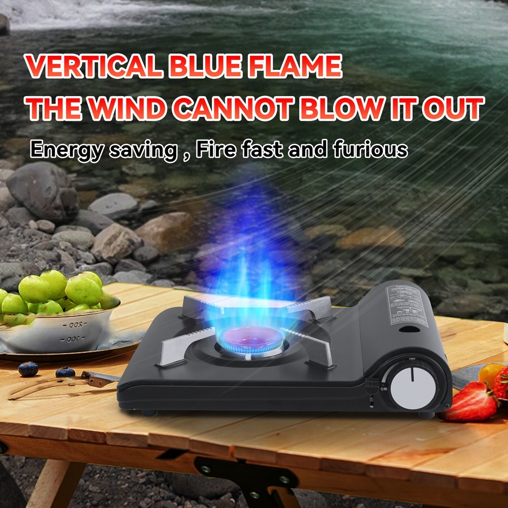 REDSUN F8 Portable Camping Stove – 3.5kW Ceramic Burner, Ultra-Thin, Outdoor