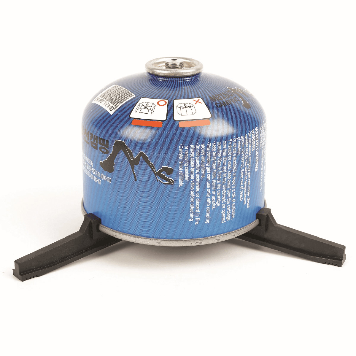 Ozark Trail 4 Piece Portable Camping Stove Adapter and Stand Set, Propane