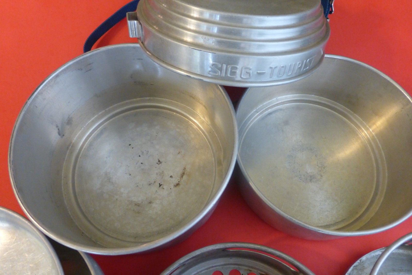 Sigg tourist cook set 8 pcs with sigg plates for svea optimus 123 stove