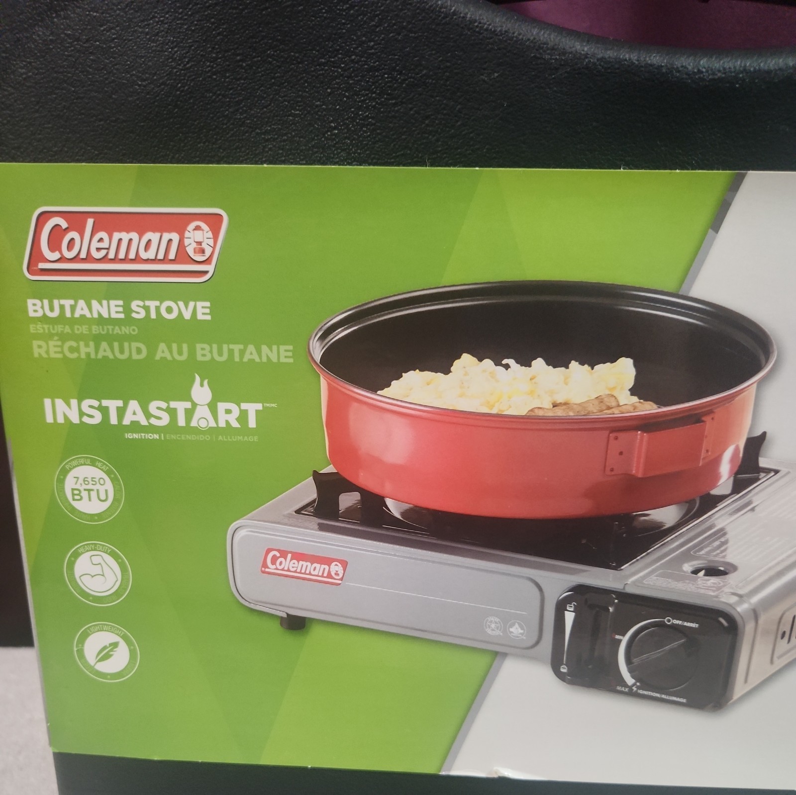 Coleman 1 Burner Cooking Tabletop Portable Butane Gas Camping Stove NEW