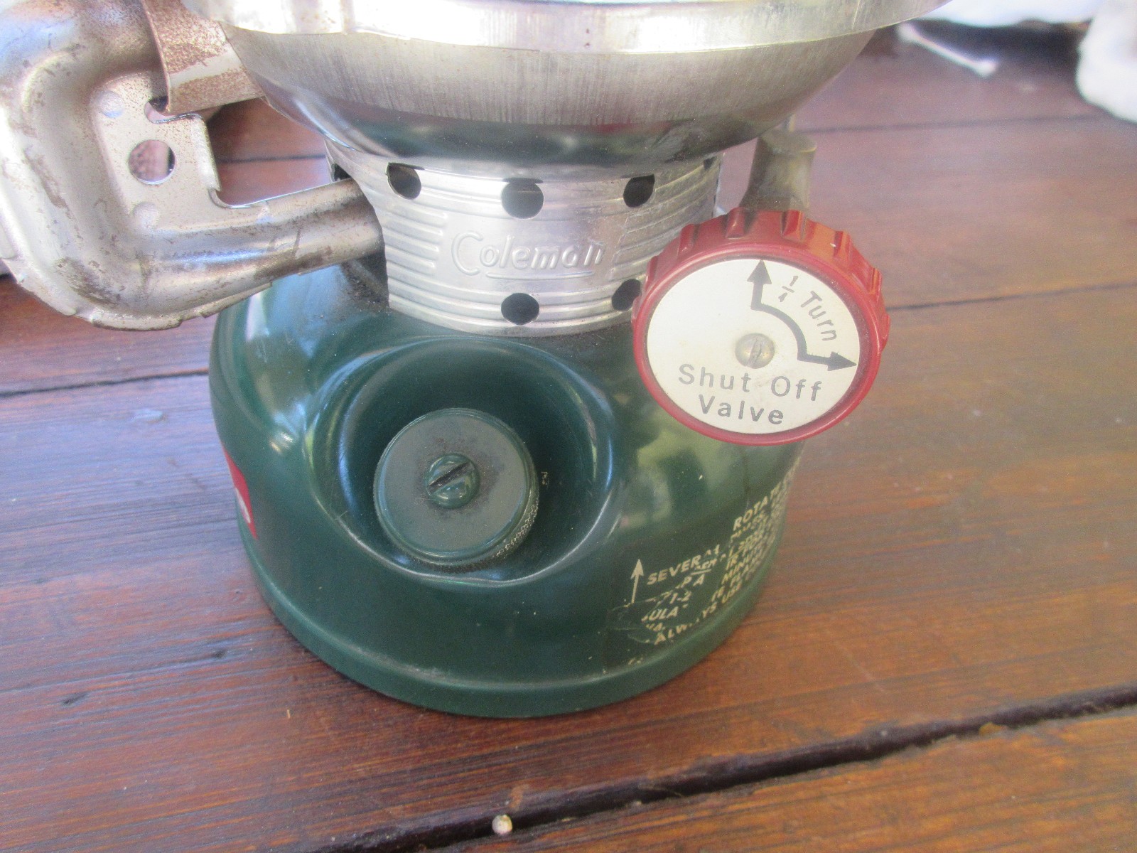 COLEMAN -502 STOVE-6-63 – HEAT DRUM 502-952 – COOK KIT – 501-960