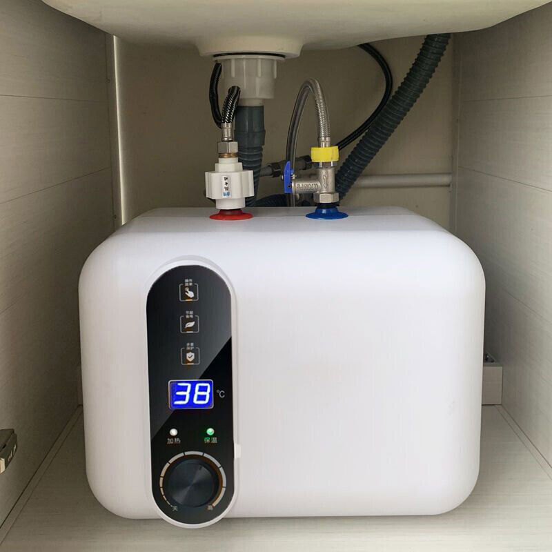 Instant Electric Hot Water Heater Shower Compact Mini-Tank Storage RV 10L 1500W
