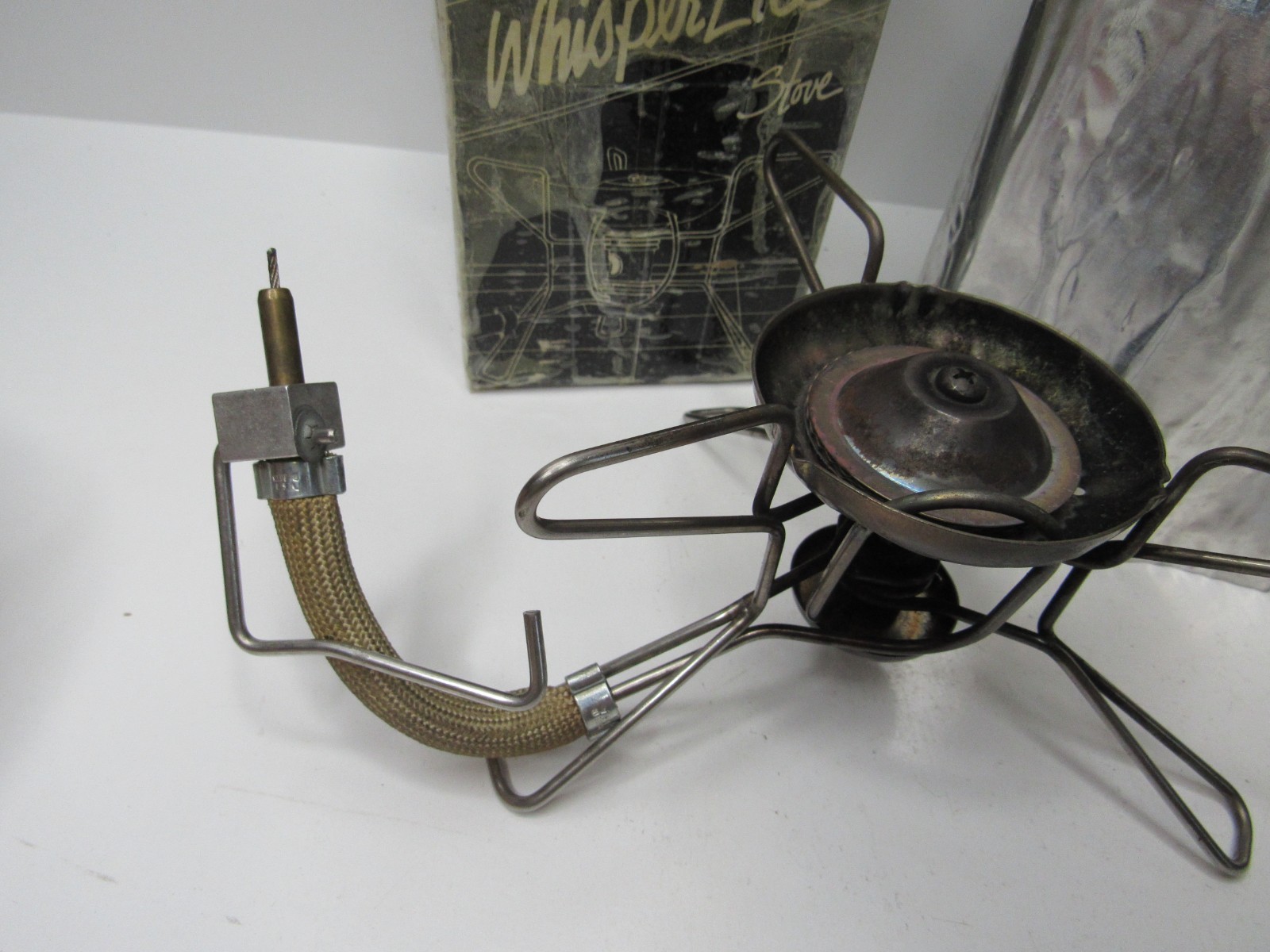 Vintage MSR WhisperLite Compact Multi-Fuel Camping and Backpacking Stove #P12