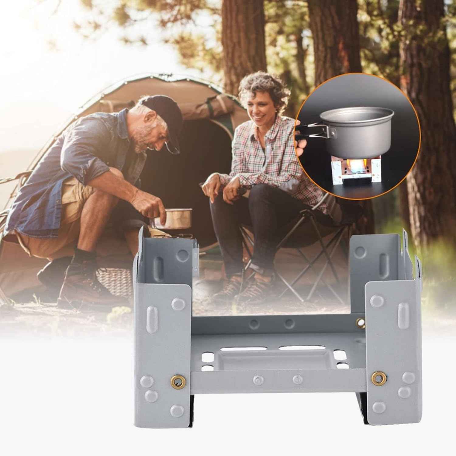 Versatile Mini Folding Stove – Perfect for Indoor & Outdoor Adventures
