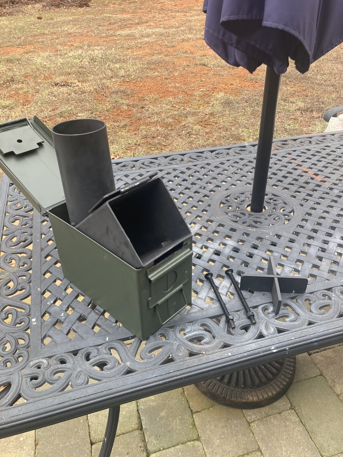 Compact Rocket Stove