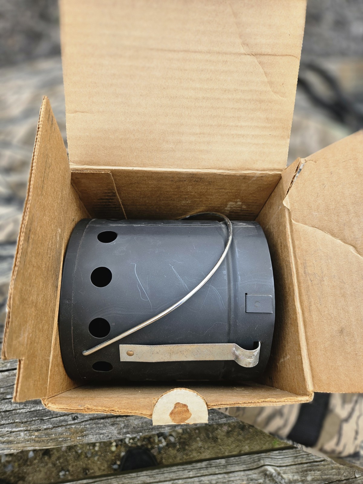 Vintage Rare Coleman Heat Drum #502-952 Original Box Never Used Rare Find